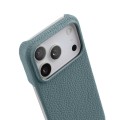 Skórzane Etui Melkco do iPhone 17 Pro Max MagSafe niebieskie
