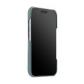 Skórzane Etui Melkco do iPhone 17 Pro Max MagSafe niebieskie