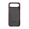 Skórzane Plecki Etui MagSafe Melkco do iPhone Air czerwone