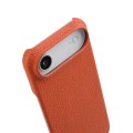 Skórzane Plecki Etui MagSafe Melkco do iPhone Air pomarańczowe