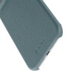 Skórzane Plecki Etui MagSafe Melkco do iPhone Air niebieskie