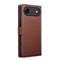 QIALINO Magnetyczne Eleganckie Skórzane Etui do iPhone Air brązowe