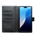 QIALINO Magnetyczne Eleganckie Skórzane Etui do iPhone Air czarne