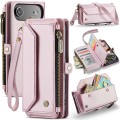 Wielofunkcyjne Etui Pokrowiec Portfel CASEME do iPhone 17 Air różowe
