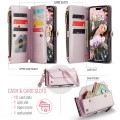 Wielofunkcyjne Etui Pokrowiec Portfel CASEME do iPhone 17 Air różowe