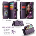 Wielofunkcyjne Etui Pokrowiec Portfel CASEME do iPhone Air fioletowe
