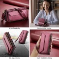 Wielofunkcyjne Etui Pokrowiec Portfel CASEME do iPhone Air bordowy