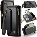 Wielofunkcyjne Etui Pokrowiec Portfel CASEME do iPhone Air czarny