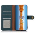 KHAZNEH Skórzane Etui z RFID do iPhone Air zielone