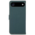 KHAZNEH Skórzane Etui z RFID do iPhone Air zielone