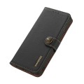 KHAZNEH Skórzane Etui z RFID do iPhone Air czarne
