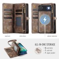 CASEME Magnetyczne Etui Pokrowiec Portfel do iPhone Air brązowe