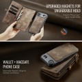 CASEME Magnetyczne Etui Pokrowiec Portfel do iPhone Air brązowe