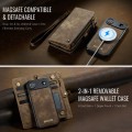 CASEME Magnetyczne Etui Pokrowiec Portfel do iPhone Air brązowe
