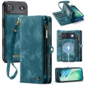 CASEME Magnetyczne Etui Pokrowiec Portfel do iPhone Air niebieski