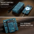 CASEME Magnetyczne Etui Pokrowiec Portfel do iPhone Air niebieski