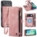 CASEME Magnetyczne Etui Pokrowiec Portfel do iPhone Air różowy