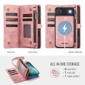 CASEME Magnetyczne Etui Pokrowiec Portfel do iPhone Air różowy