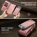 CASEME Magnetyczne Etui Pokrowiec Portfel do iPhone Air różowy