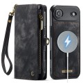 CASEME Magnetyczne Etui Pokrowiec Portfel do iPhone Air czarny