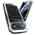 R-JUST Pancerne Mocne Etui Antywstrząsowe do iPhone Air srebrne