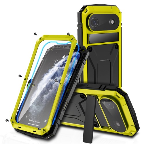 R-JUST Pancerne Mocne Etui Antywstrząsowe do iPhone Air żółte