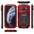 R-JUST Pancerne Mocne Etui Antywstrząsowe do iPhone Air czerwone