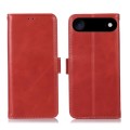 Skórzane Etui Pokrowiec z RFID do iPhone Air czerwony