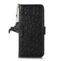 Skórzane Etui Pokrowiec z Osłoną RFID do iPhone Air czarne
