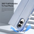 Etui Pokrowiec Portfel Dux Ducis do Samsung Galaxy S25 Edge niebieski
