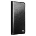 QIALINO Eleganckie Skórzane Etui do Samsung Galaxy S25 Edge czarne