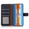 Khazneh Wallet Skórzane Etui z osłoną RFID do Samsung Galaxy A57 niebieskie