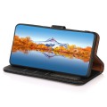 Khazneh Wallet Skórzane Etui z osłoną RFID do Samsung Galaxy A37 czarne
