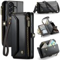CASEME Etui Portfel Pokrowiec do Samsung Galaxy A37 czarny