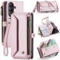 CASEME Etui Portfel Pokrowiec do Samsung Galaxy S26+ różowy