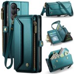 CASEME Etui Portfel Pokrowiec do Samsung Galaxy S26+ zielony