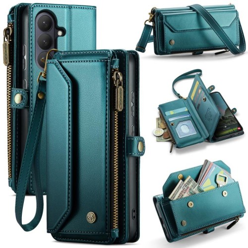 CASEME Etui Portfel Pokrowiec do Samsung Galaxy S26+ zielony