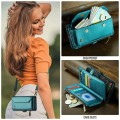 CASEME Etui Portfel Pokrowiec do Samsung Galaxy S26+ zielony