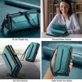 CASEME Etui Portfel Pokrowiec do Samsung Galaxy S26+ zielony