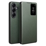 QIALINO Eleganckie Skórzane Etui do Samsung Galaxy S26+ zielone 