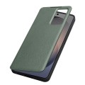 QIALINO Eleganckie Skórzane Etui do Samsung Galaxy S26+ zielone