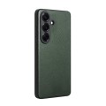 QIALINO Eleganckie Skórzane Etui do Samsung Galaxy S26+ zielone