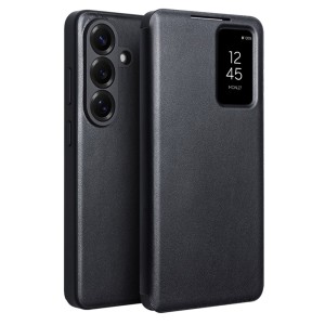 QIALINO Eleganckie Skórzane Etui do Samsung Galaxy S26+ czarne