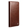 QIALINO Eleganckie Skórzane Etui do Samsung Galaxy S26+ brązowe