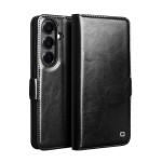 QIALINO Eleganckie Skórzane Etui do Samsung Galaxy S26+ czarne