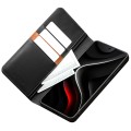 QIALINO Skórzane Matowe Etui do Samsung Galaxy S26+ czarne