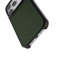 MELKCO Skórzane Etui Obudowa Plecki do iPhone 17 Pro zielone