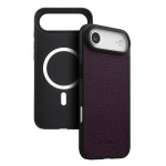 MELKCO Skórzane Etui Obudowa Plecki do iPhone Air fioletowe