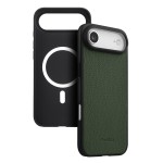 MELKCO Skórzane Etui Obudowa Plecki do iPhone Air zielone