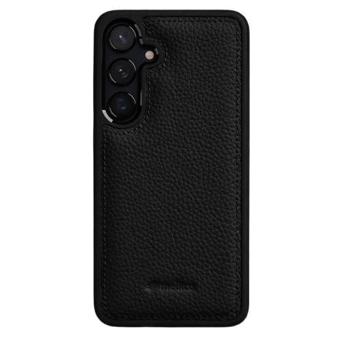 MELKCO Skórzane Etui Obudowa do Samsung Galaxy S26+ czarne